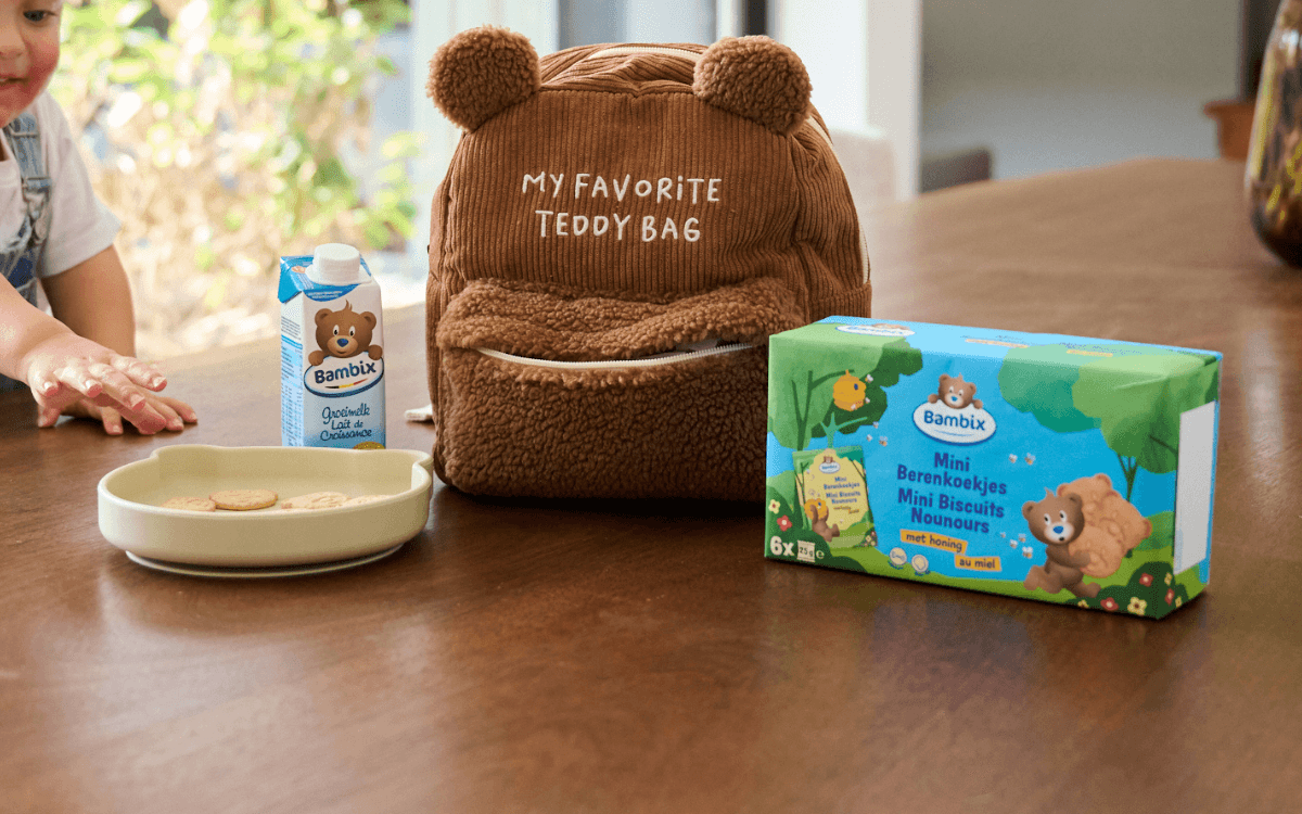 100% terugbetaald : Bambix mini berenkoekjes
