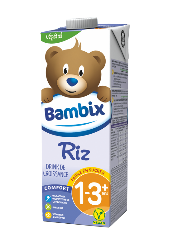 Bambix drink de croissance riz 1-3+